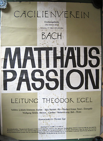 Vorschaubild für Matthäus-Passion
