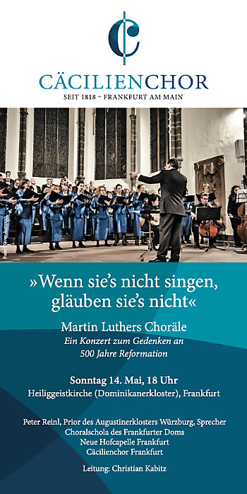 Vorschaubild für Programm: „Martin Luthers Choräle“