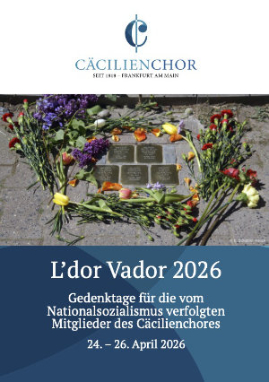 Broschüre zu den Gedenktagen 2026